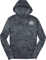 NJ Jets Youth Sport-Wick CamoHex Fleece Hooded Pullover