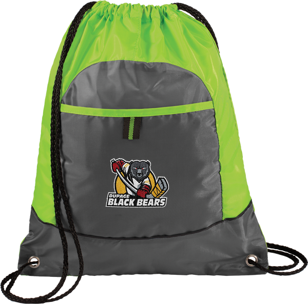 Dupage Black Bears Pocket Cinch Pack