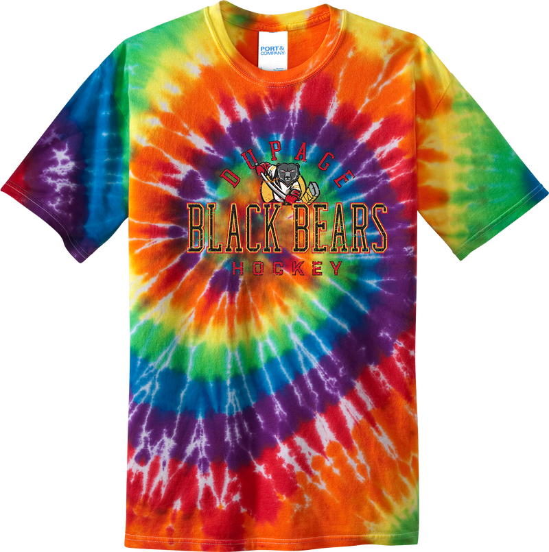 Dupage Black Bears Youth Tie-Dye Tee