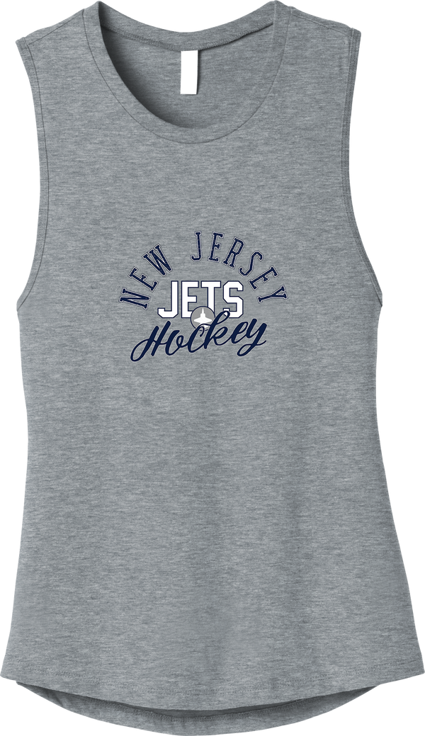 NJ Jets Womens Jersey Muscle Tank