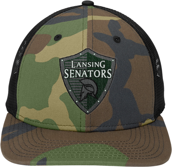 Lansing Senators New Era Snapback Low Profile Trucker Cap