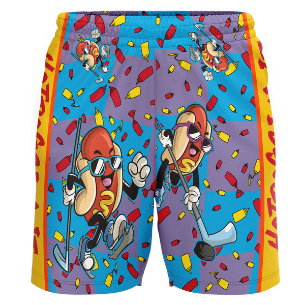 Atlanta Madhatters Hot Dog Youth Workout Wear Shorts