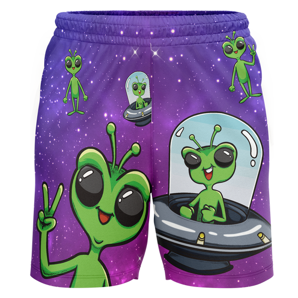 Atlanta Madhatters Alien Youth Workout Wear Shorts
