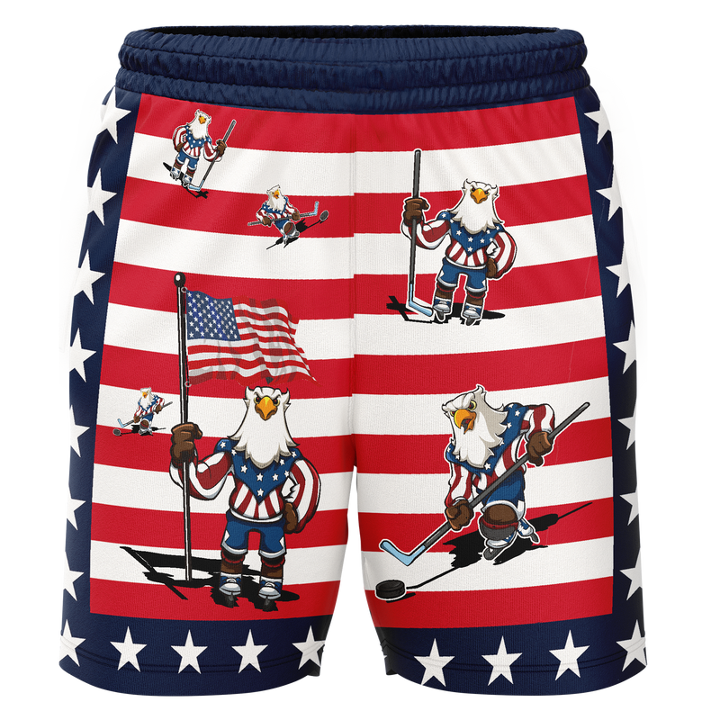 Brooklyn Aviators American Eagle Youth Workout Wear Shorts