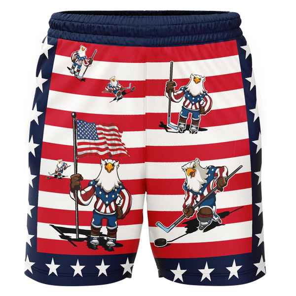 Atlanta Madhatters American Eagle Youth Workout Wear Shorts