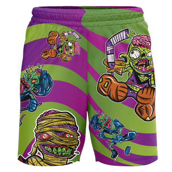 Atlanta Madhatters Zombie Youth Workout Wear Shorts
