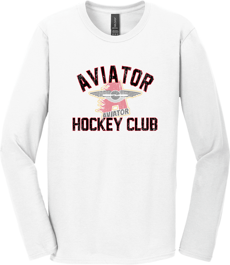 NY Aviators Softstyle Long Sleeve T-Shirt