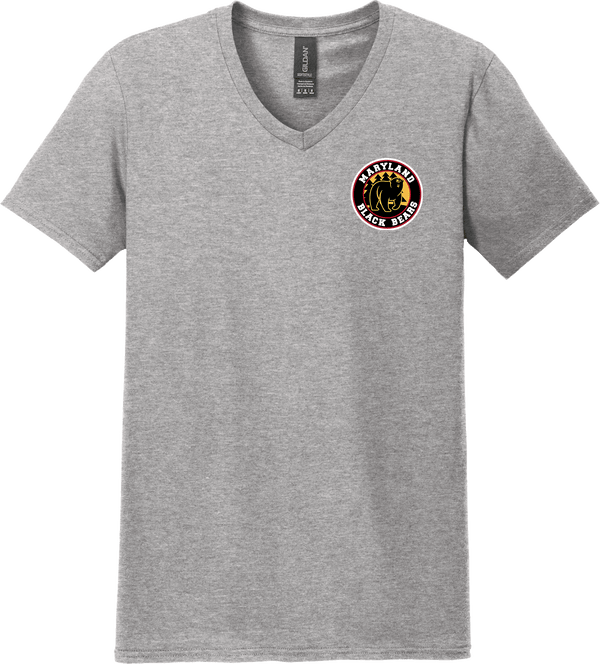 Maryland Black Bears Softstyle V-Neck T-Shirt