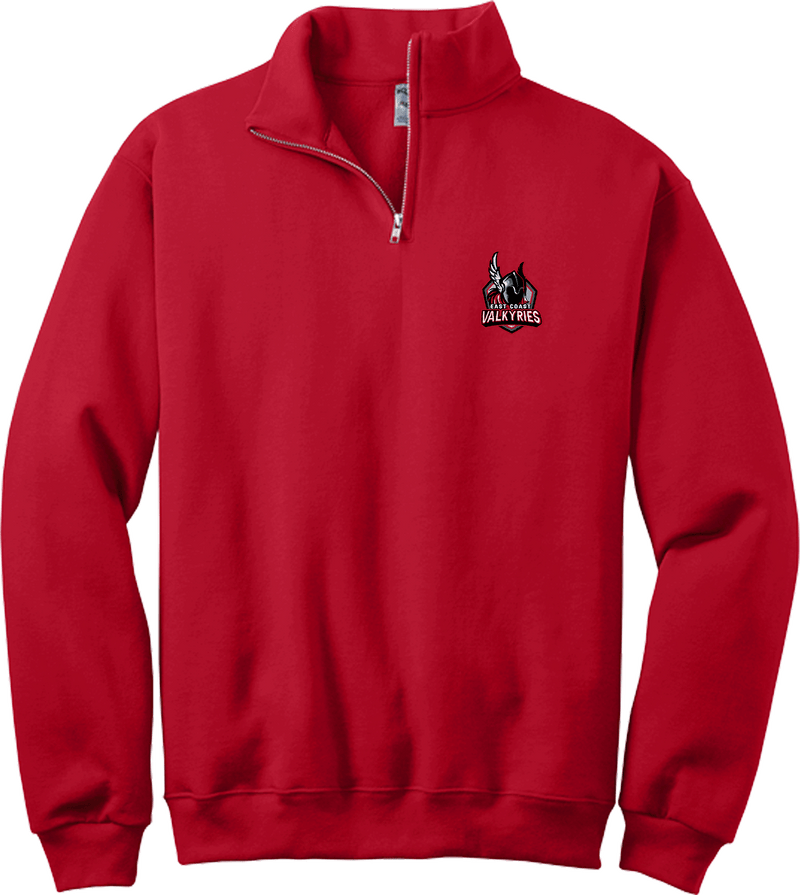 NJ Valkyries NuBlend 1/4-Zip Cadet Collar Sweatshirt