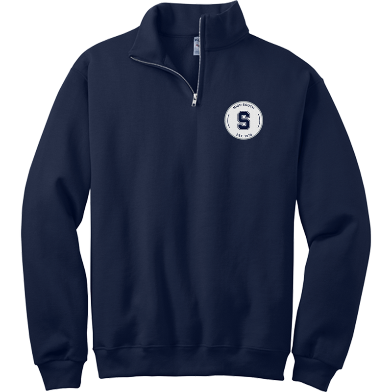 Midd South FBLA NuBlend 1/4-Zip Cadet Collar Sweatshirt