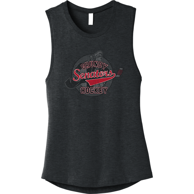 Grundy Senators Womens Jersey Muscle Tank