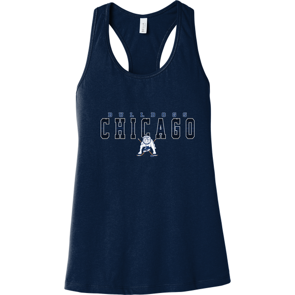 Chicago Bulldogs Womens Jersey Racerback Tank