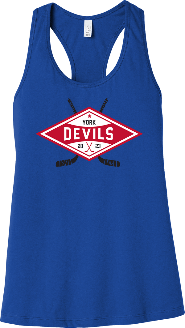 York Devils Womens Jersey Racerback Tank