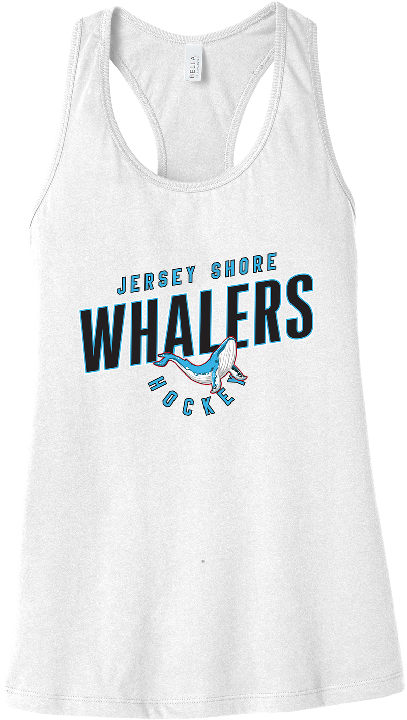 Jersey Shore Whalers Womens Jersey Racerback Tank