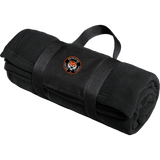 Princeton Jr. Tigers Fleece Blanket with Carrying Strap