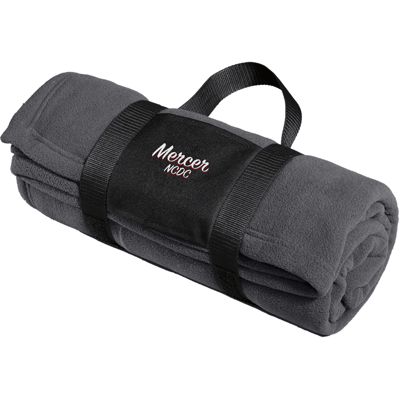 Mercer NCDC Fleece Blanket with Carrying Strap