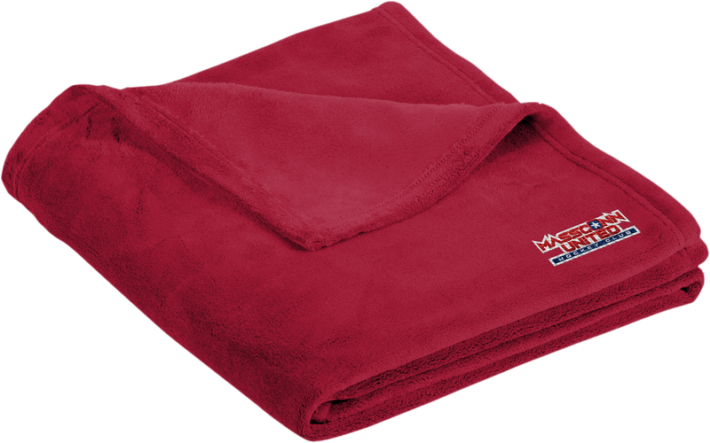 Mass Conn United Ultra Plush Blanket