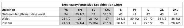 Chicago Phantoms Breakaway Youth Jogger Pants