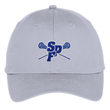 SPF Lacrosse Six-Panel Unstructured Twill Cap