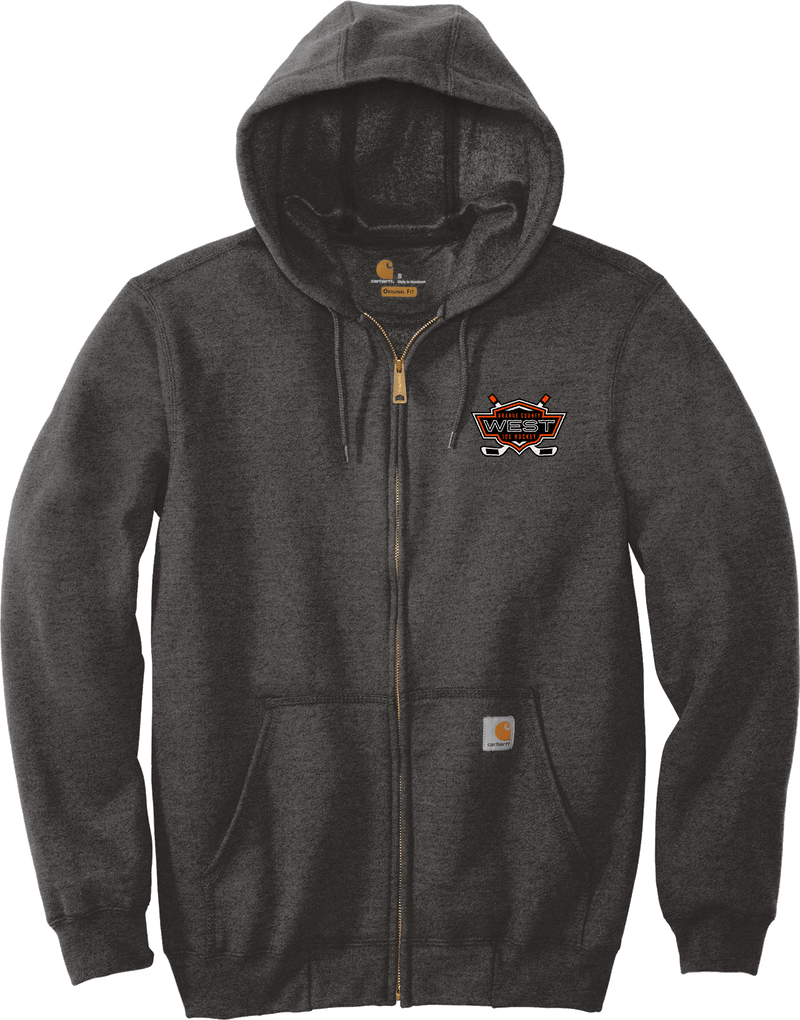 Orange County West Carhartt Midweight Hooded Zip-Front Sweatshirt