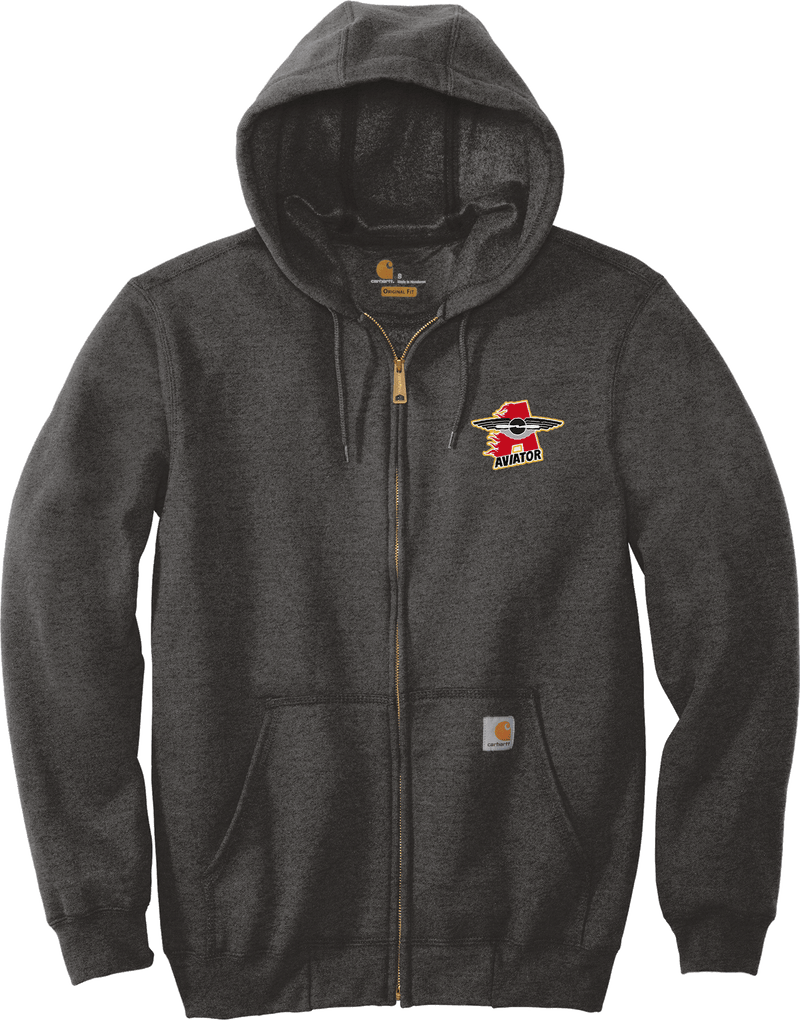 NY Aviators Carhartt Midweight Hooded Zip-Front Sweatshirt