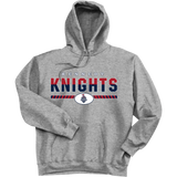 JFK Knights Football Ultimate Cotton - Pullover Hooded Sweatshirt