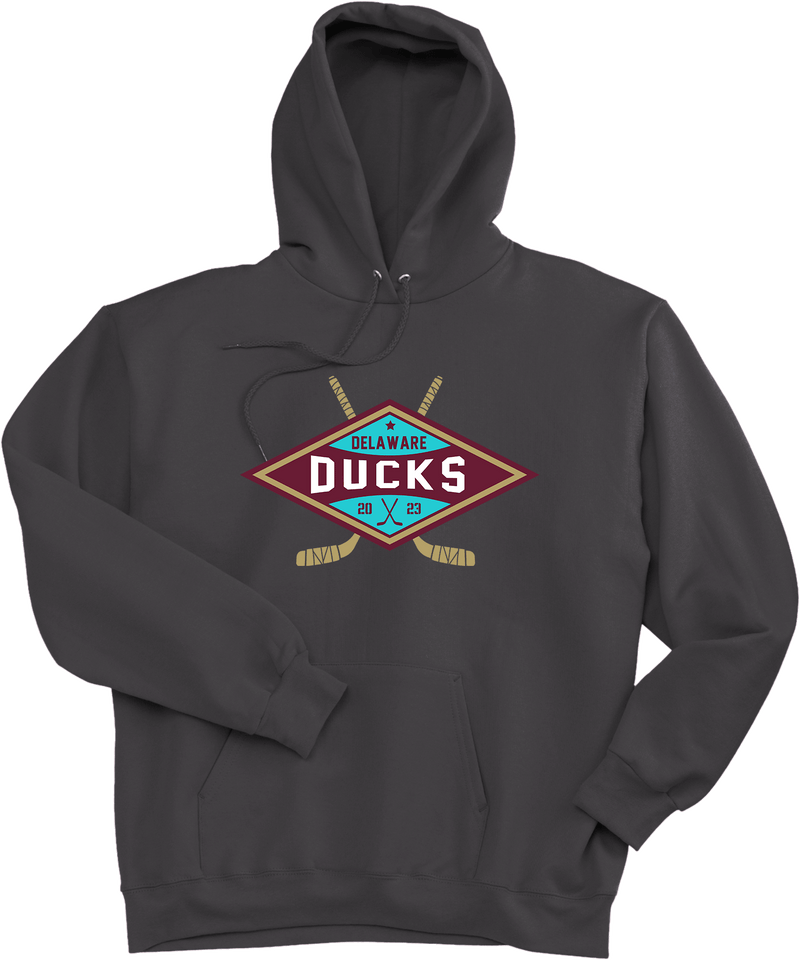 Delaware Ducks Ultimate Cotton - Pullover Hooded Sweatshirt