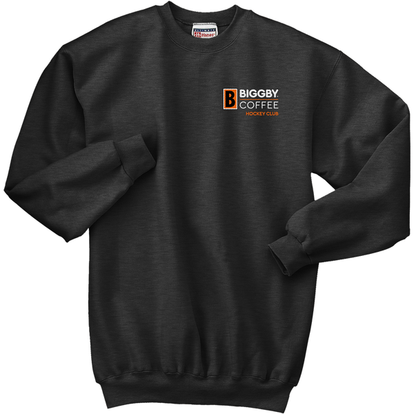 Biggby Coffee Hockey Club Ultimate Cotton - Crewneck Sweatshirt