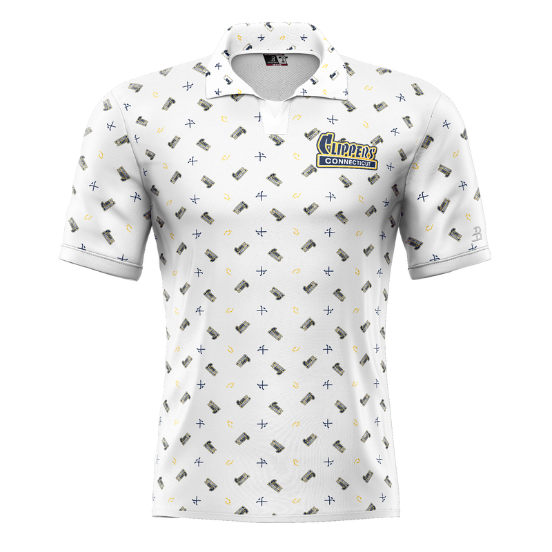 CT Clippers Youth Sublimated Polo Tee