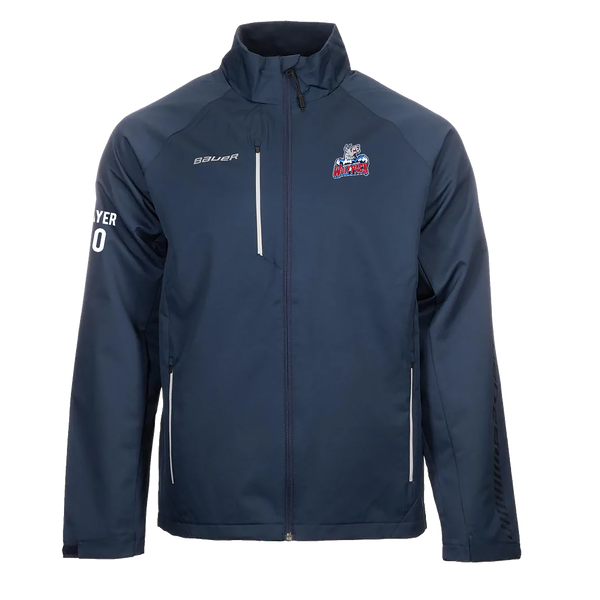 Bauer S24 Youth Lightweight Warm Up Jacket - Hartford Jr. Wolfpack