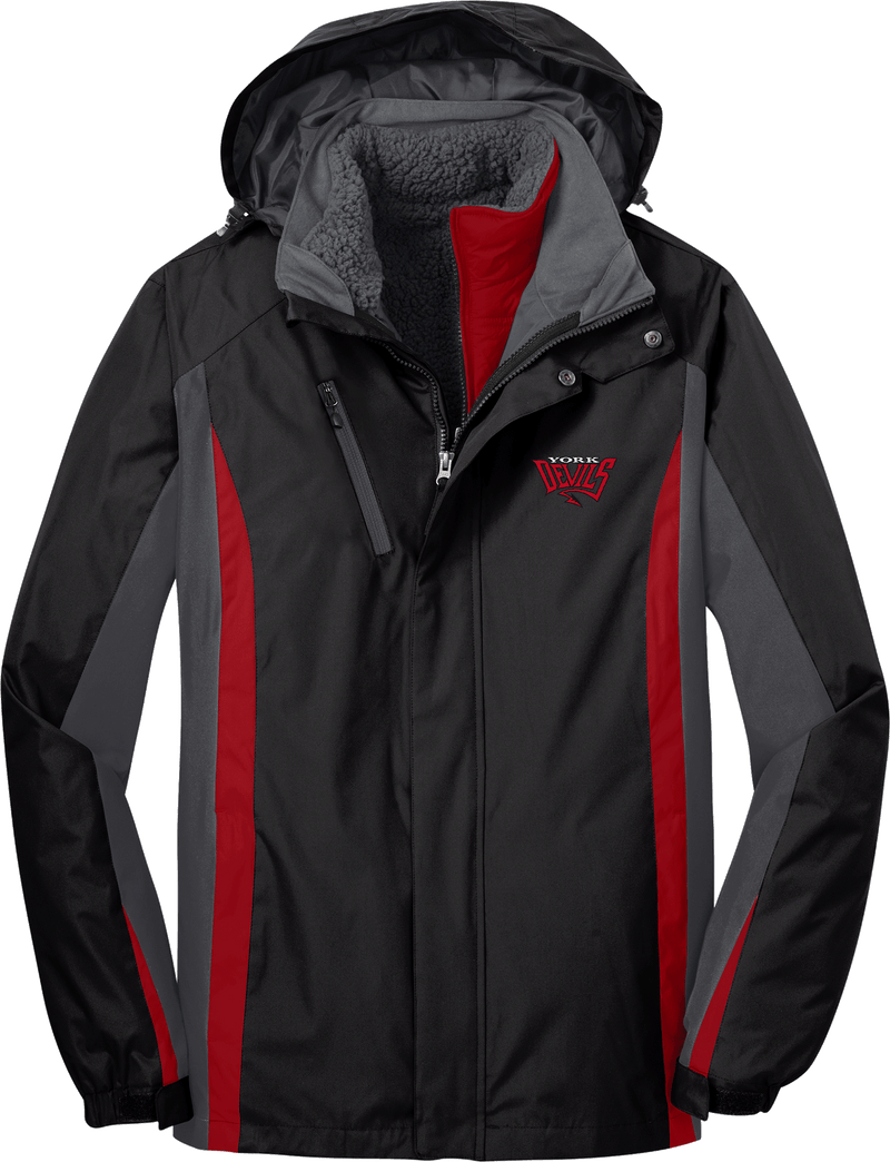 York Devils Colorblock 3-in-1 Jacket