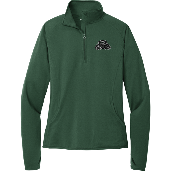 Igloo Jaguars Ladies Sport-Wick Stretch 1/4-Zip Pullover