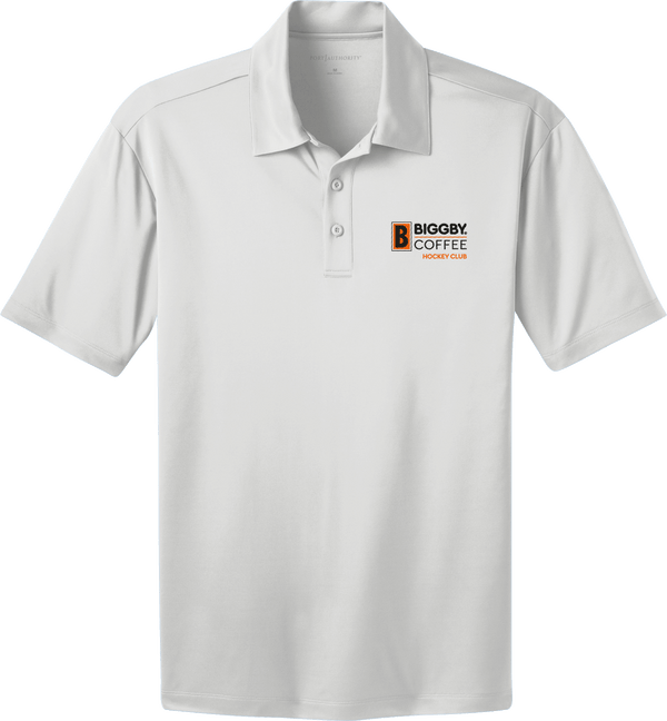 Biggby Coffee Hockey Club Adult Silk Touch Performance Polo