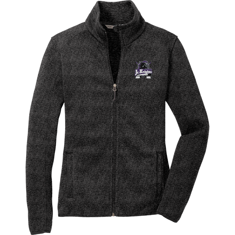 Old Bridge Jr. Knights Ladies Sweater Fleece Jacket