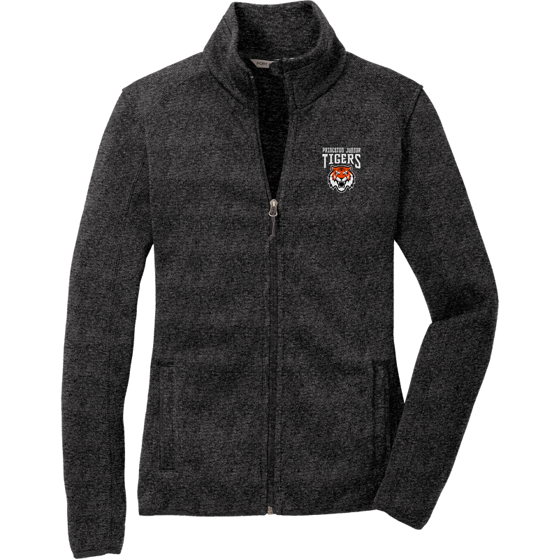 Princeton Jr. Tigers Ladies Sweater Fleece Jacket