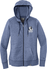 Berdnikov Bears New Era Ladies French Terry Full-Zip Hoodie