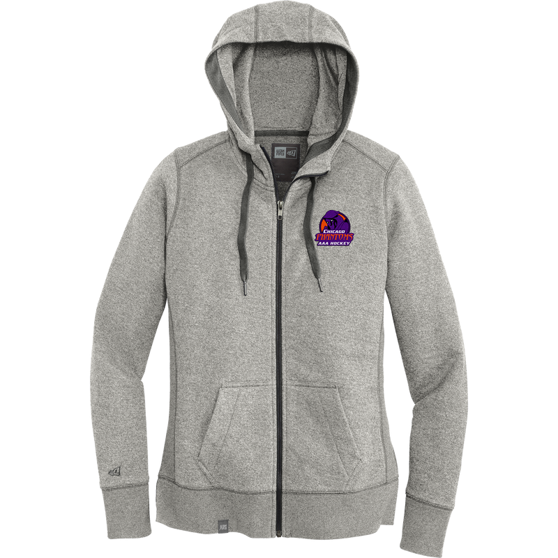 Chicago Phantoms New Era Ladies French Terry Full-Zip Hoodie