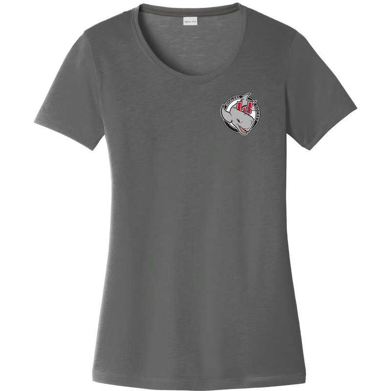 CT Whalers Tier 2 Ladies PosiCharge Competitor Cotton Touch Scoop Neck Tee