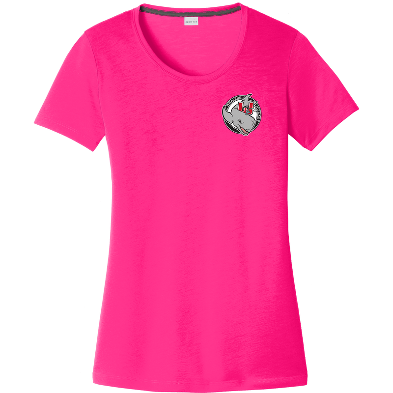 CT Whalers Tier 2 Ladies PosiCharge Competitor Cotton Touch Scoop Neck Tee