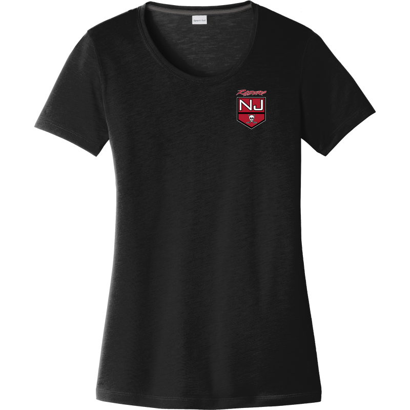 NJ Raiders Ladies PosiCharge Competitor Cotton Touch Scoop Neck Tee