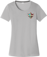 Delaware Ducks Ladies PosiCharge Competitor Cotton Touch Scoop Neck Tee