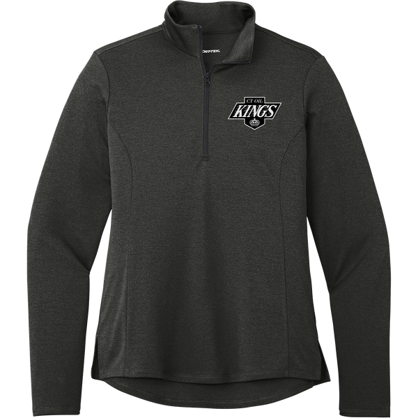 CT Oil Kings Ladies Endeavor 1/2-Zip Pullover