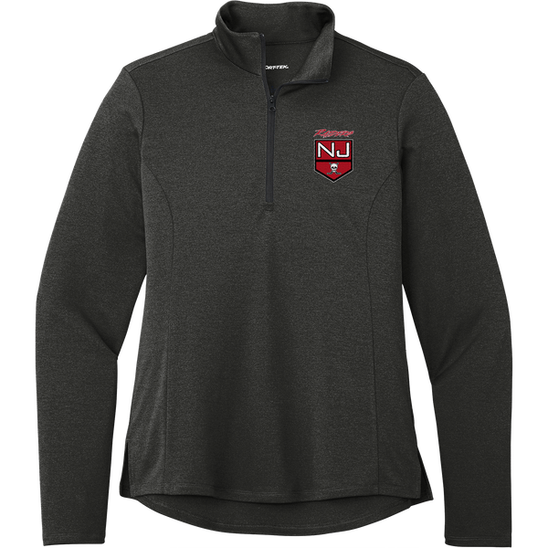 NJ Raiders Ladies Endeavor 1/2-Zip Pullover