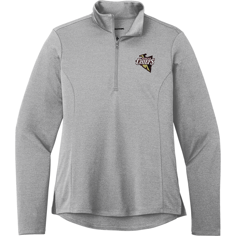 Mercer Chiefs Ladies Endeavor 1/2-Zip Pullover