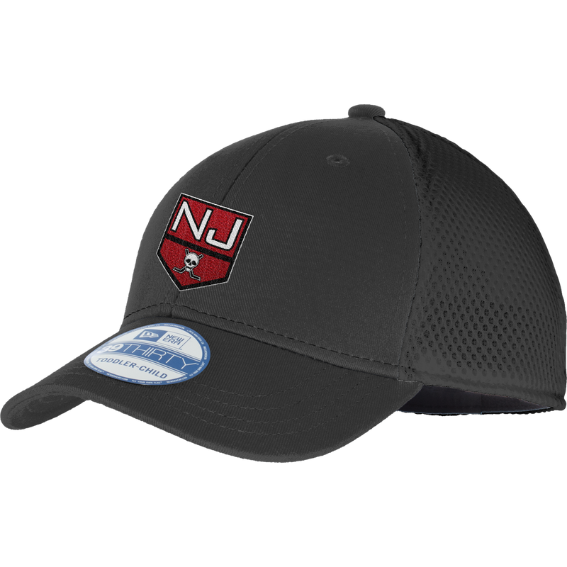 NJ Raiders New Era Youth Stretch Mesh Cap