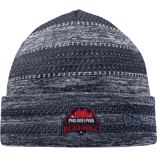 Philadelphia Resistance New Era On-Field Knit Beanie