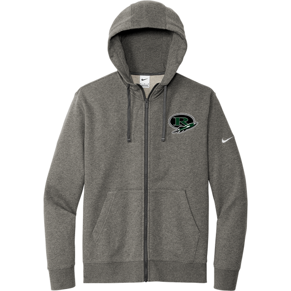 FRC Raritan Rockets Nike Club Fleece Sleeve Swoosh Full-Zip Hoodie