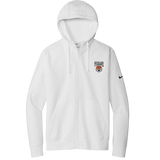 Princeton Jr. Tigers Nike Club Fleece Sleeve Swoosh Full-Zip Hoodie