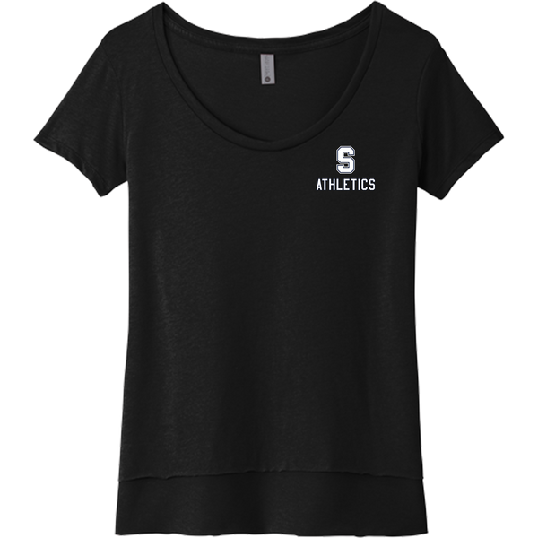 Midd South Athletics Womens Festival Scoop Neck Tee