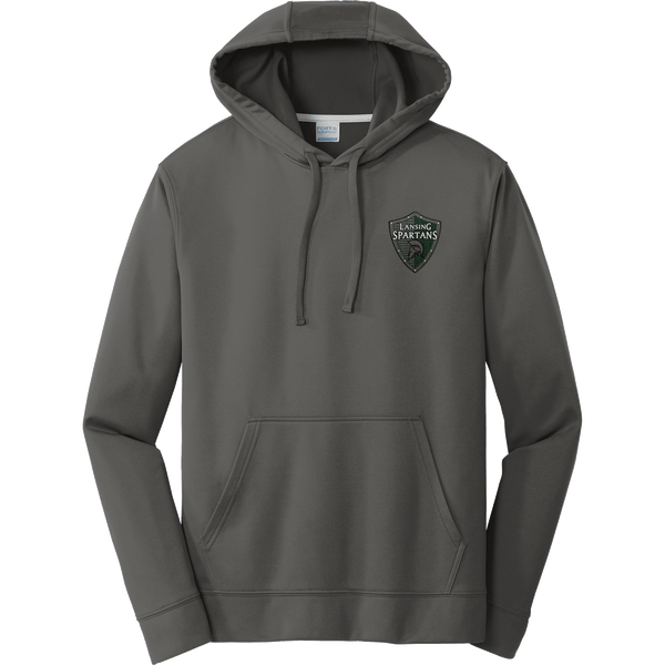 Lansing Spartans Performance Fleece Pullover Hooded Sweatshirt